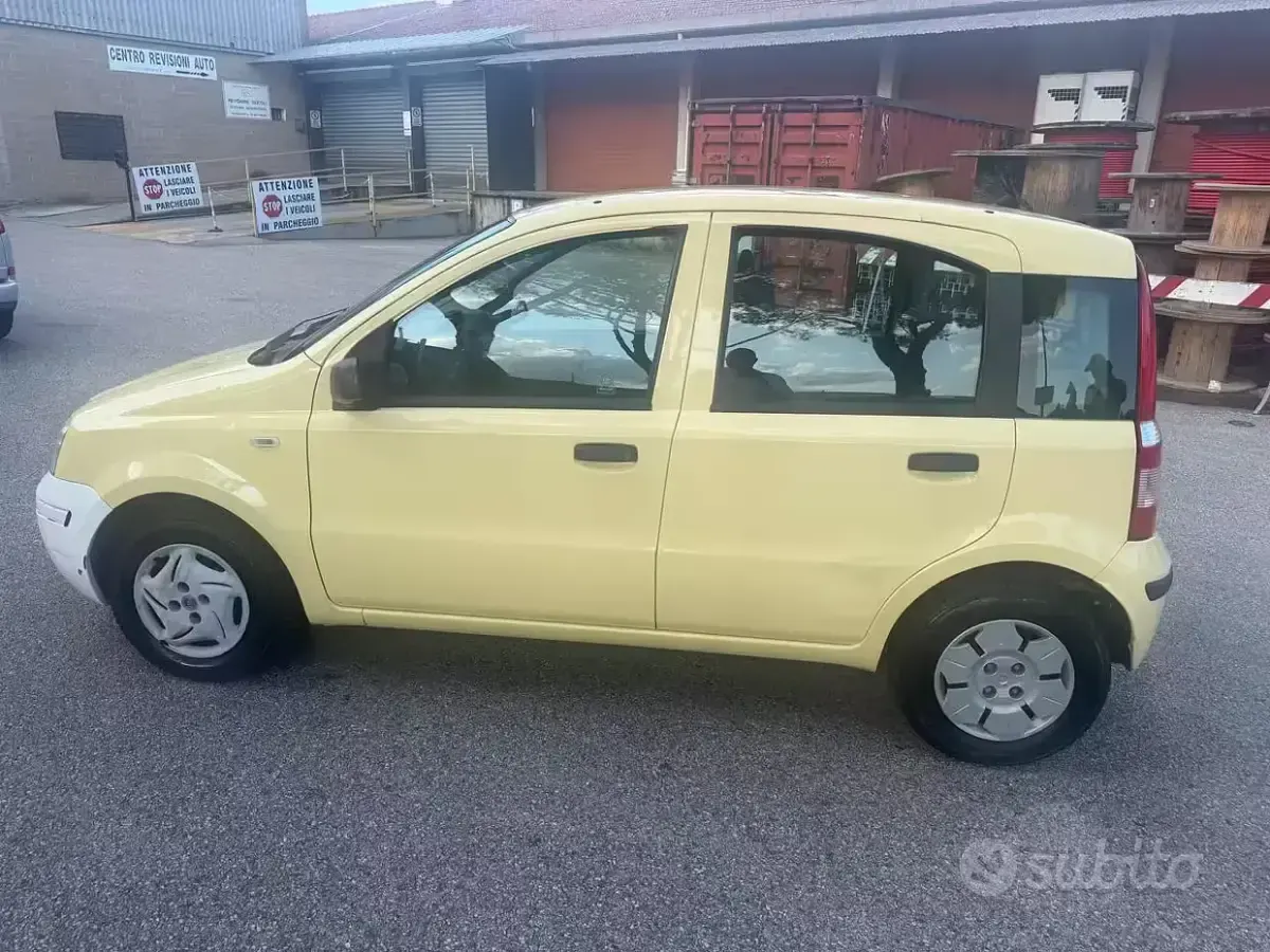 Usata Fiat Panda Active 54 CV (39 kW) 2008 Giallo Utilitaria