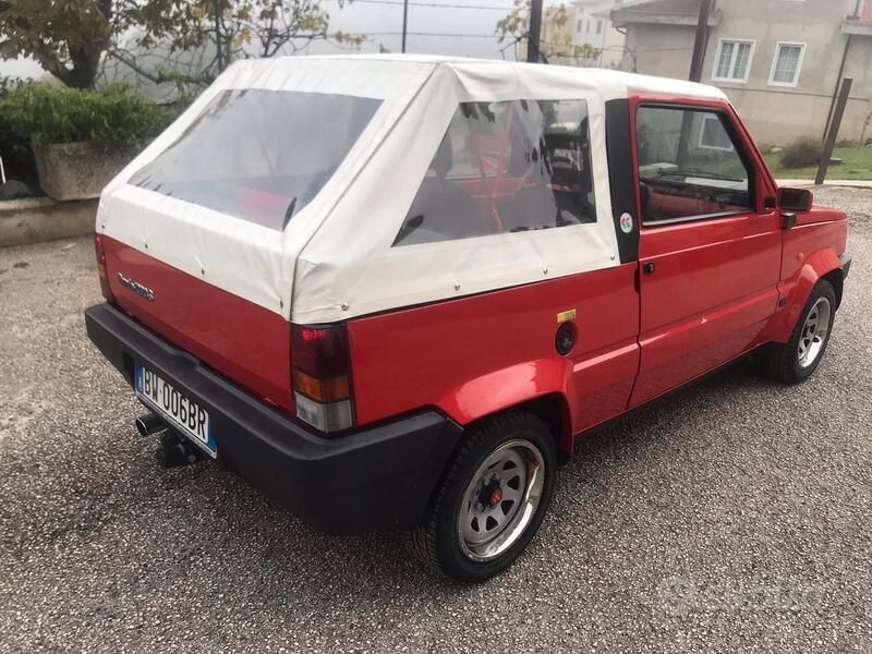 Usata Fiat Panda 1987 Rosso Utilitaria