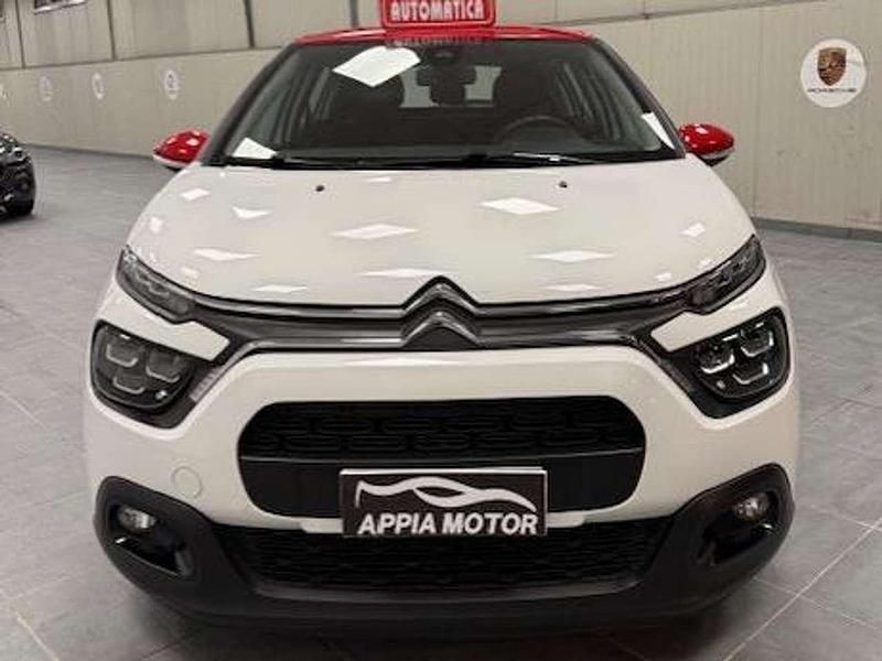 Usata Citroën C3 PureTech 110 CV (80 kW) 2022 Tetto rosso fondo bianco Utilitaria