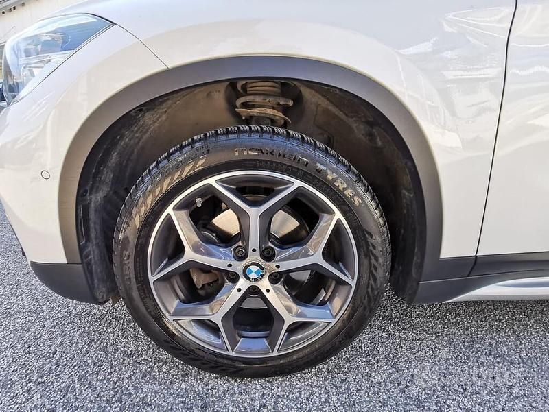 Usata BMW X1 xLine 150 CV (110 kW) 2018 Bianco SUV