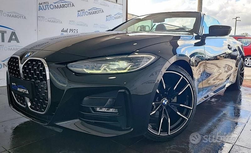 Usata BMW 420 Cabriolet M Sport 190 CV (139 kW) 2021 Nero Cabrio