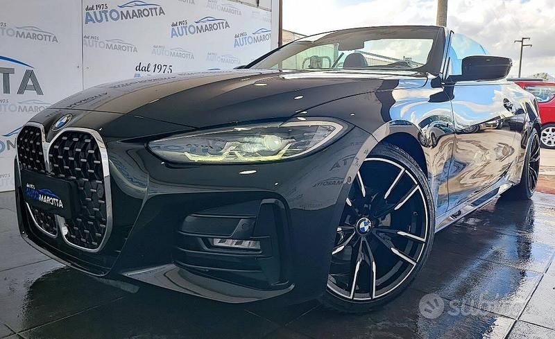 Usata BMW 420 M Sport 190 CV (139 kW) 2021 Nero Cabrio