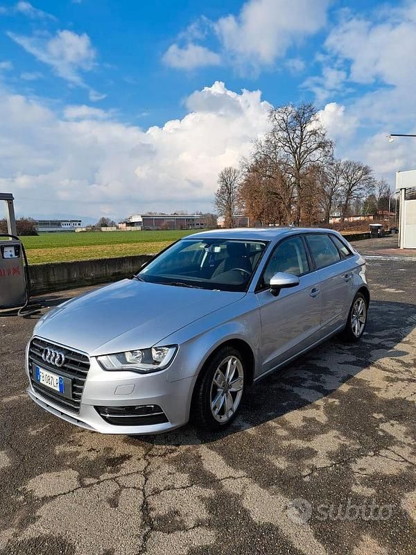 Usata Audi A3 110 CV (80 kW) 2015 Grigio Berlina