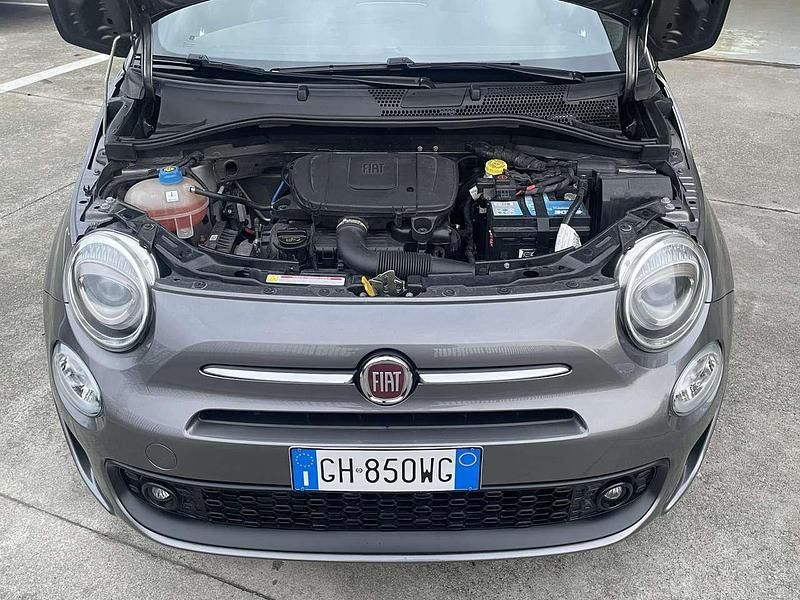 Usata Fiat 500C Sport 69 CV (50 kW) 2020 Grigio Cabrio