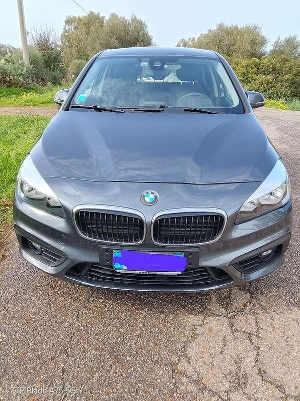 Usata BMW 218 Active Tourer Advantage 150 CV (110 kW) 2015 Grigio Monovolume