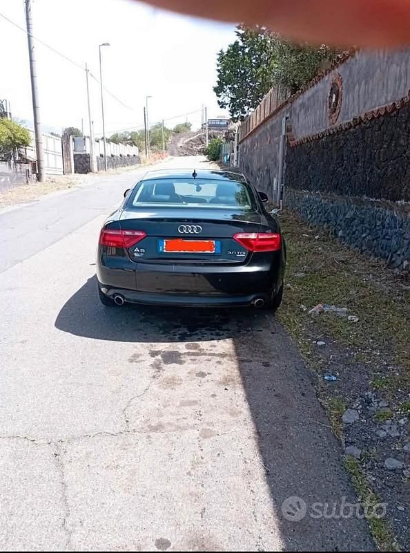 Usata Audi A5 245 CV (180 kW) 2008 Nero Coupé
