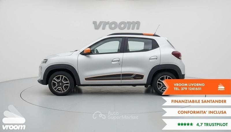 Usata Dacia Spring Comfort Plus 33 kW (45 CV) 2021 Grigio Utilitaria