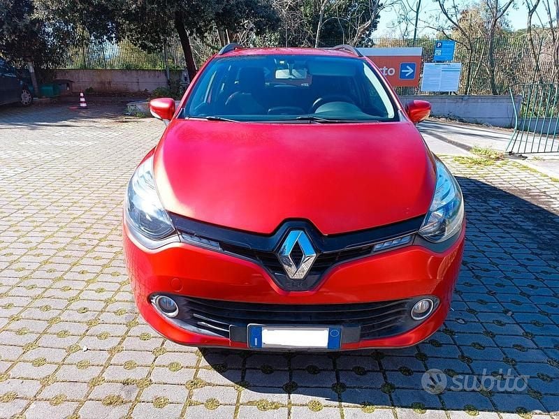 Usata Renault Clio IV 75 CV (55 kW) 2015 Rosso Berlina
