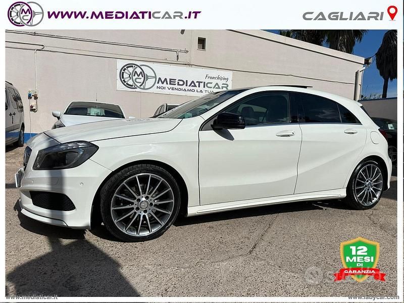Bianco Usata 2014 Mercedes A200 Premium Tre volumi | 13.900 € (Buon prezzo) - Immagine 1/4
