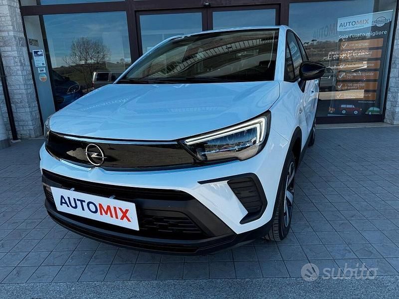 Usata Opel Crossland X Edition 83 CV (61 kW) 2022 Bianco SUV