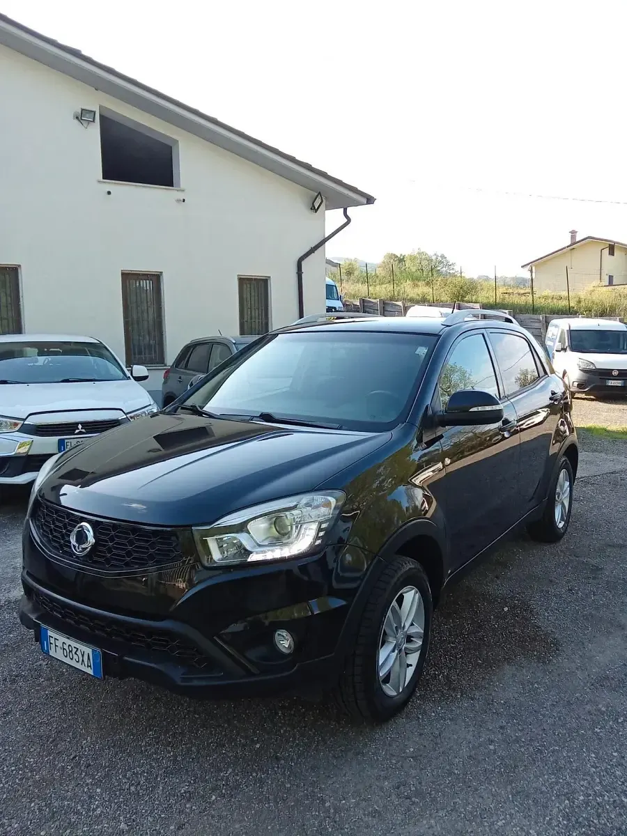 Usata SsangYong Korando 149 CV (109 kW) 2016 Nero SUV