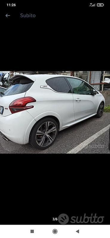 Usata Peugeot 208 GTi 208 CV (152 kW) 2016 Bianco Utilitaria