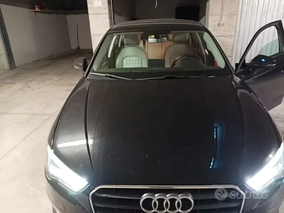 Usata Audi A3 110 CV (80 kW) 2016 Nero Berlina