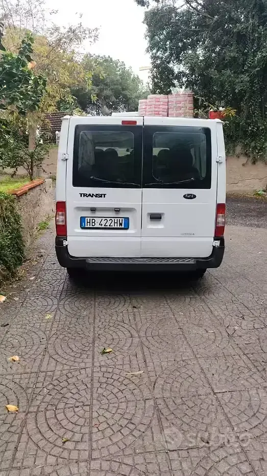 Usata Ford Transit 100 CV (73 kW) 2012 Bianco Monovolume