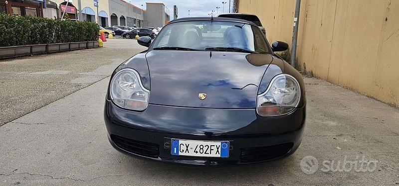 Usata Porsche Boxster 1999 Blu Cabrio
