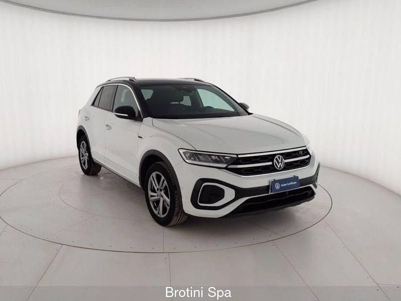 Usata VW T-Roc R-line 110 CV (80 kW) 2023 Bianco SUV