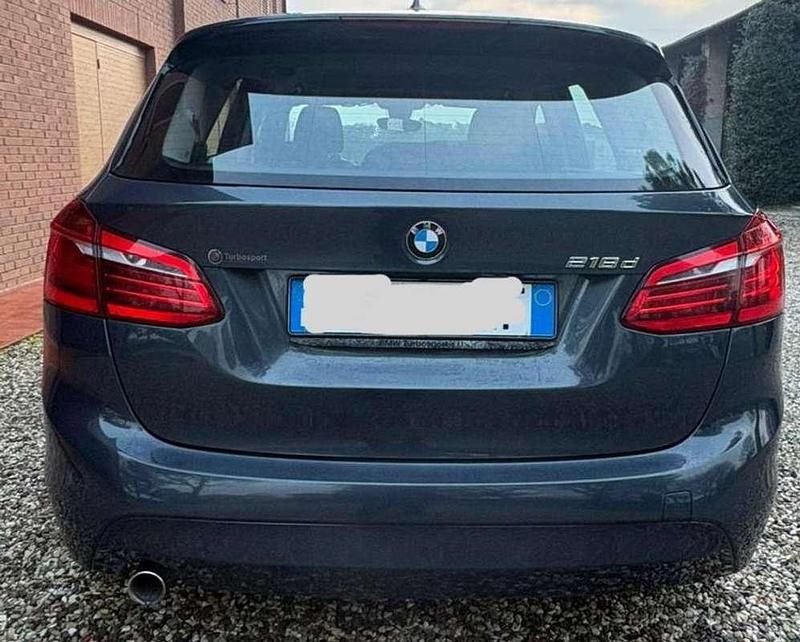 Usata BMW 218 Active Tourer Advantage 150 CV (110 kW) 2015 Blu/azzurro Monovolume