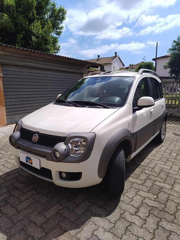 Usata Fiat Panda Cross Cross 74 CV (54 kW) 2011 Bianco Utilitaria