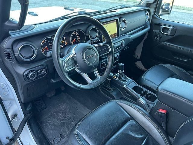 Usata Jeep Wrangler Unlimited Sahara 200 CV (147 kW) 2018 Bianco SUV