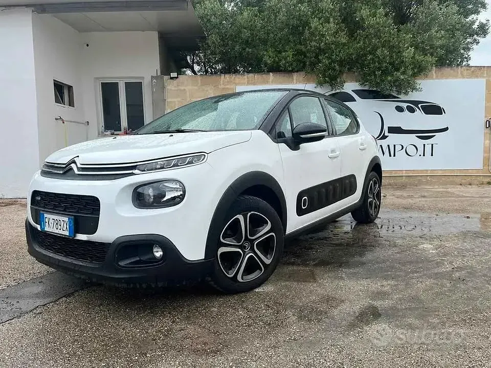 Usata Citroën C3 PureTech 110 CV (80 kW) 2017 Bianco Berlina