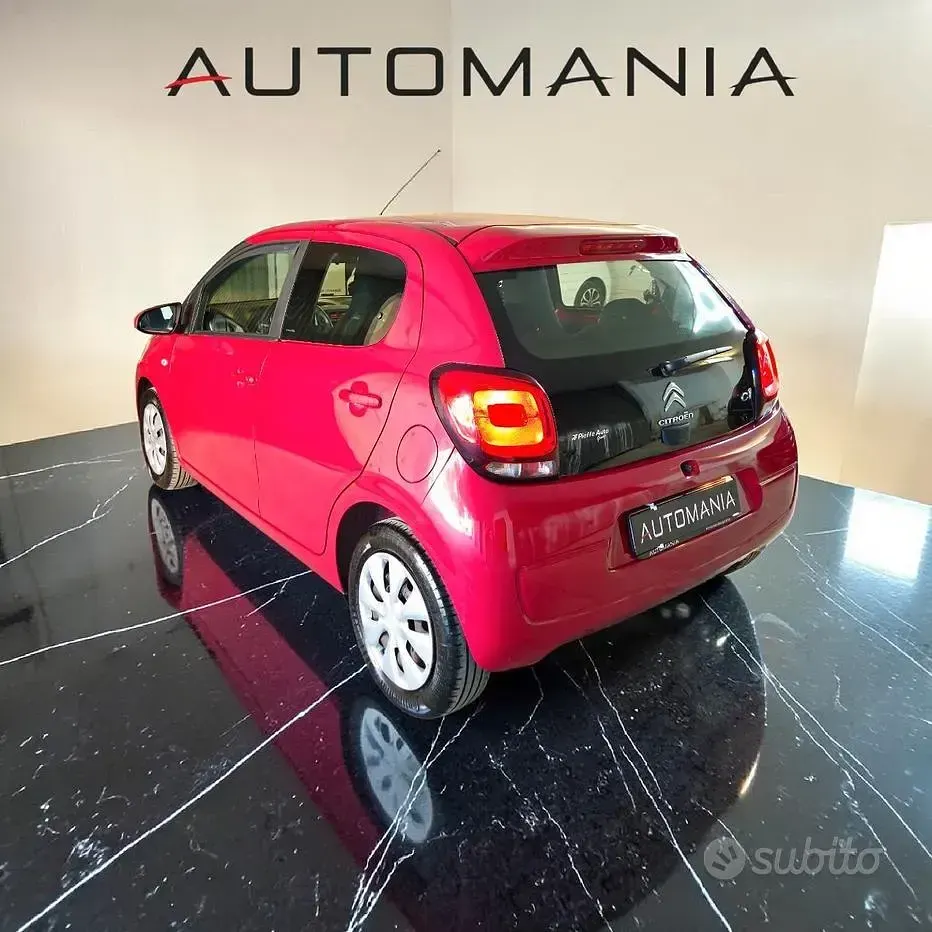 Usata Citroën C1 Live 69 CV (50 kW) 2018 Rosso Utilitaria