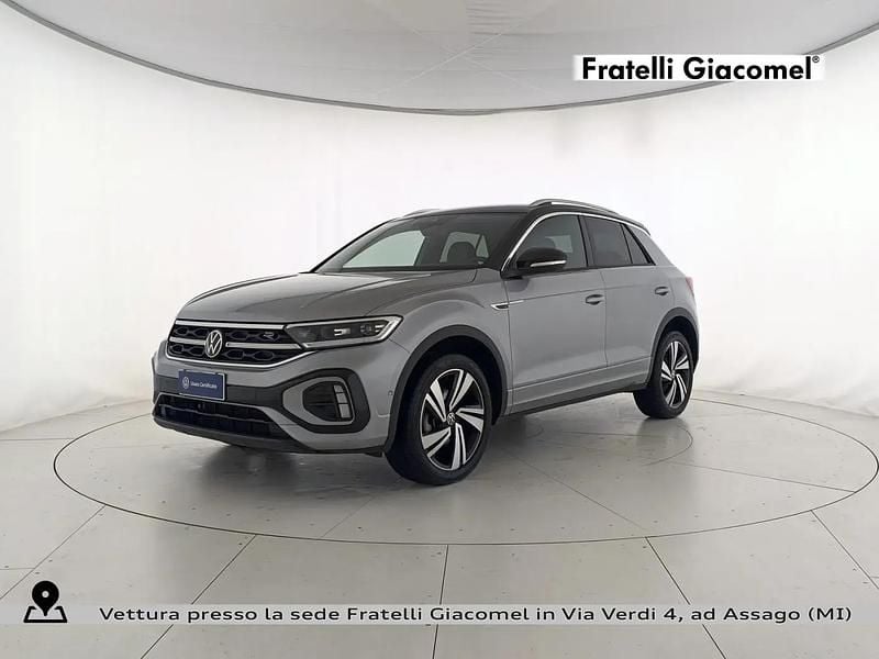 Pyrit silver metallizzato deep black per Usata 2022 VW T-Roc R-line SUV | 24.900 € (Buon prezzo) - Immagine 1/4