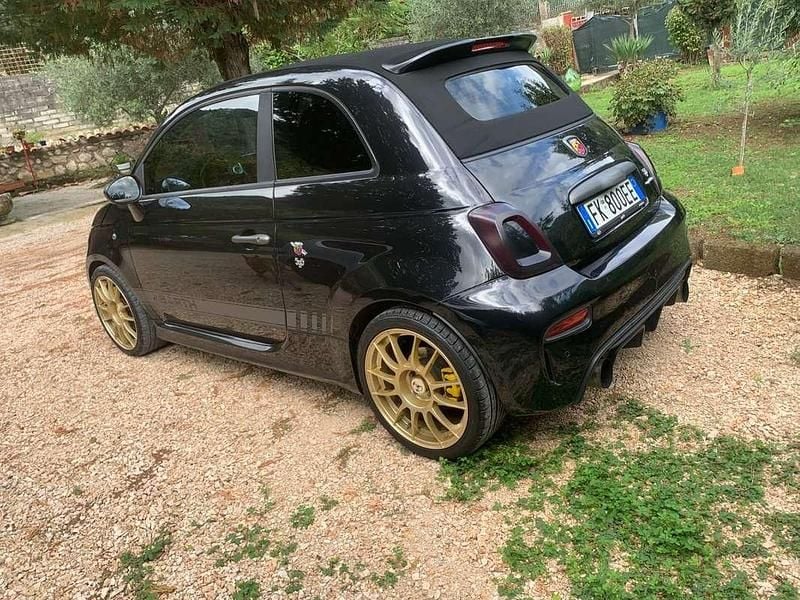 Usata Abarth 595C Competizione 179 CV (131 kW) 2017 Nero Cabrio