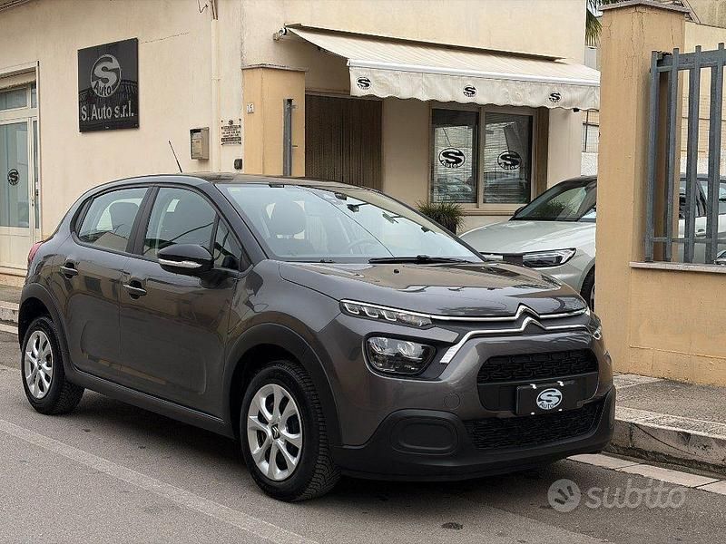 Usata Citroën C3 Feel 83 CV (61 kW) 2021 Grigio Utilitaria