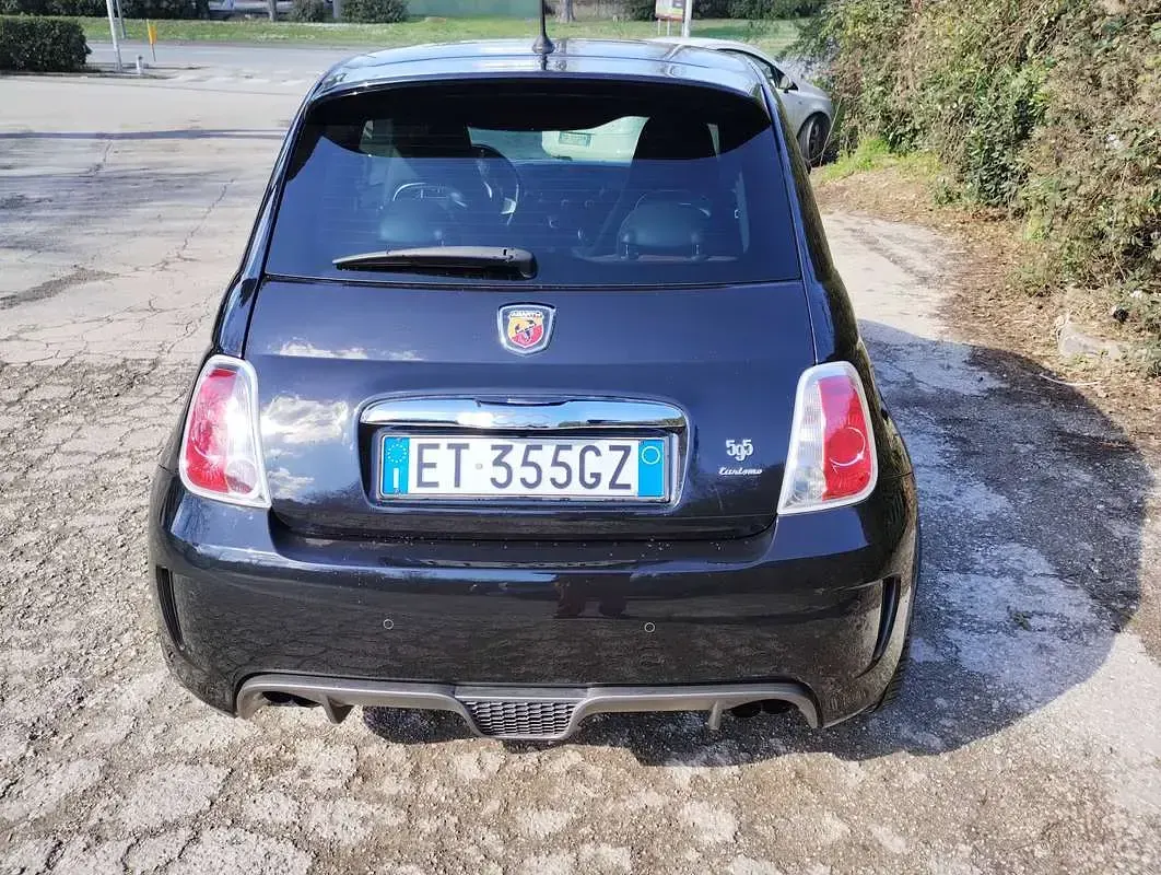 Usata Abarth 595 Turismo 159 CV (116 kW) 2013 Nero Utilitaria