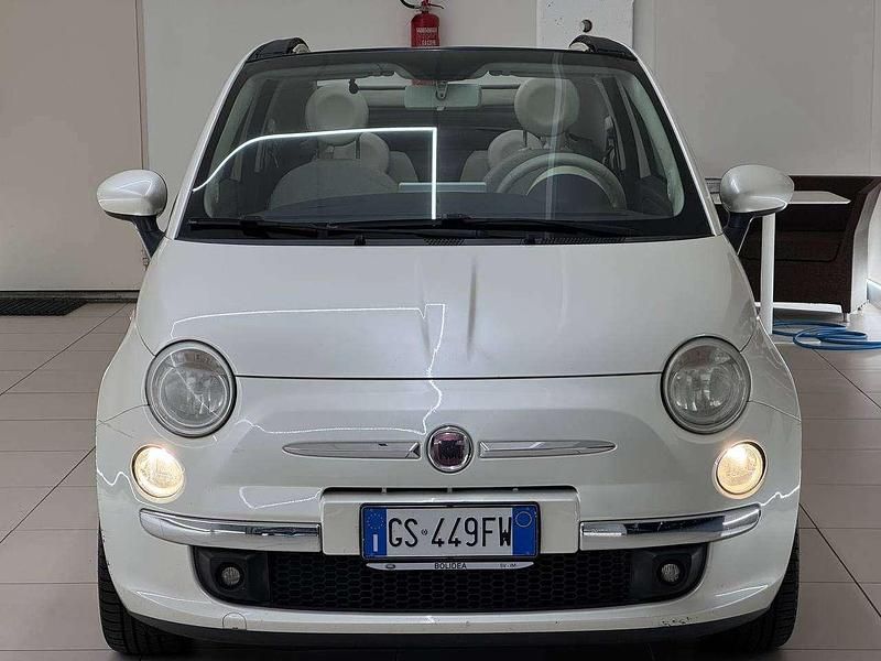Usata Fiat 500C Lounge 69 CV (50 kW) 2010 Bianco Cabrio