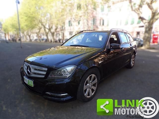 Usata Mercedes C200 Executive 136 CV (100 kW) 2013 Nero Station wagon