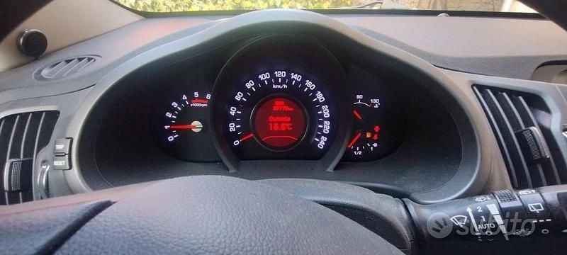 Usata Kia Sportage Active 116 CV (85 kW) 2013 Nero SUV