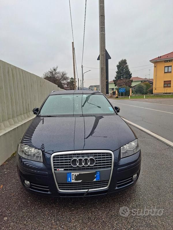 Usata Audi A3 S-Line 2008 Blu Utilitaria