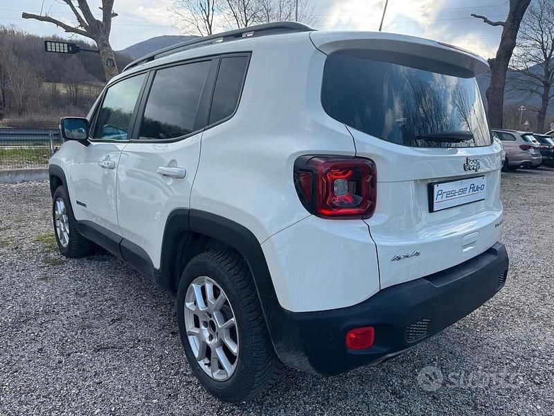 Usata Jeep Renegade Limited 140 CV (102 kW) 2019 Bianco SUV