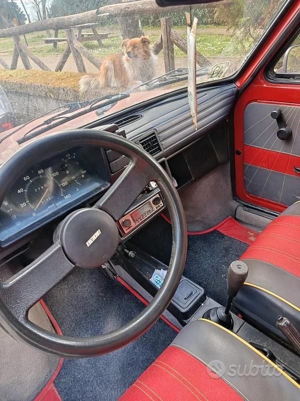 Usata Fiat 126 25 CV (18 kW) 1990 Rosso Utilitaria