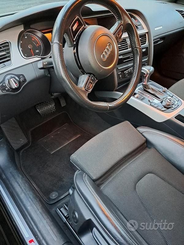 Usata Audi A5 Sportback S-Line 190 CV (139 kW) 2015 Nero Utilitaria