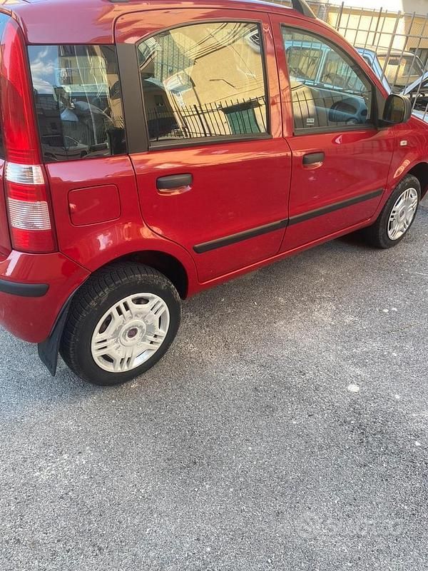 Usata Fiat Panda 77 CV (56 kW) 2008 Rosso Utilitaria