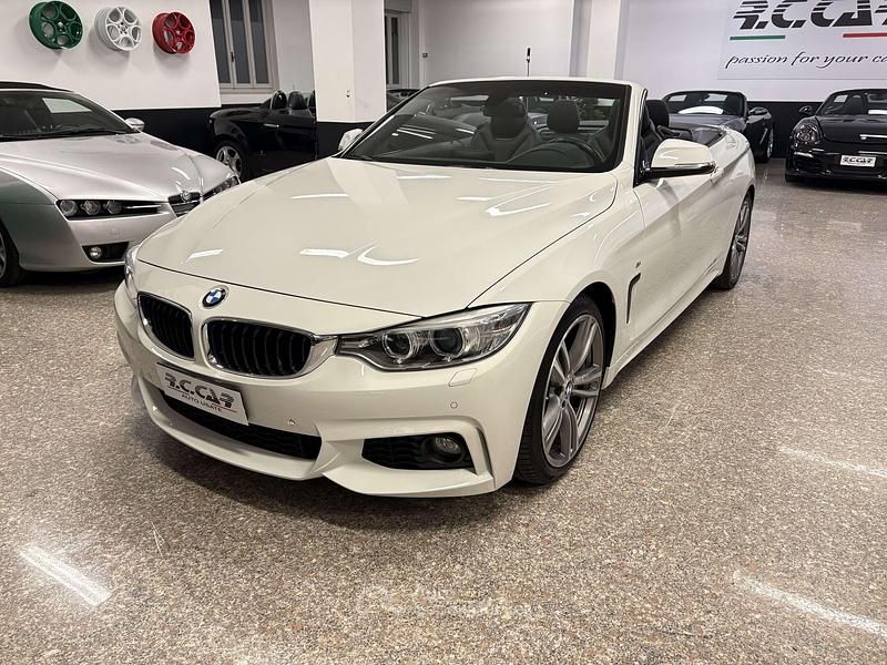 Begagnad BMW 420 M Sport 184 HK (135 kW) 2014 Vit Cab