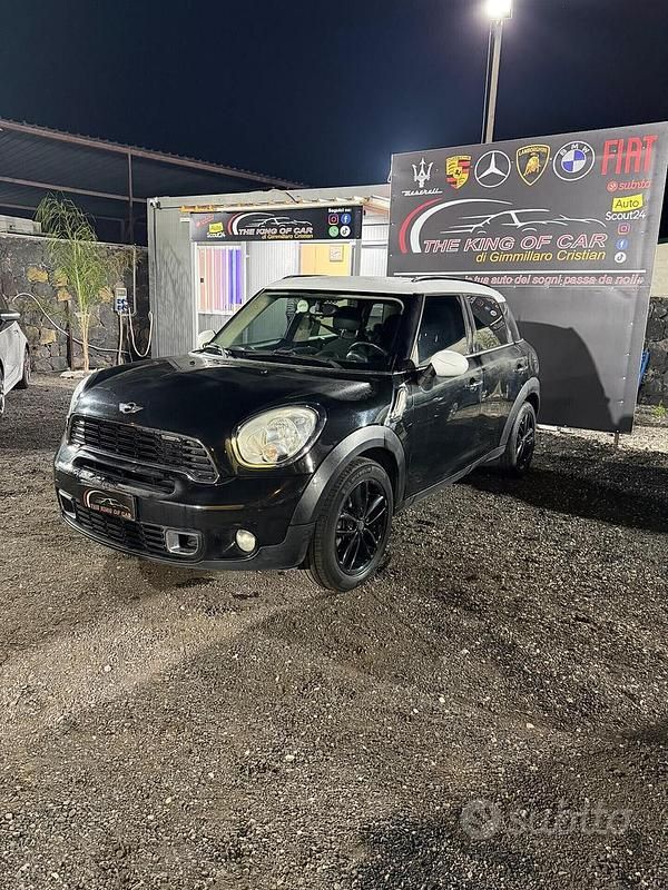 Usata Mini Cooper SD Countryman 111 CV (81 kW) 2012 Nero SUV