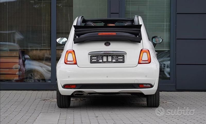 Usata Fiat 500C S 69 CV (50 kW) 2018 Bianco Cabrio