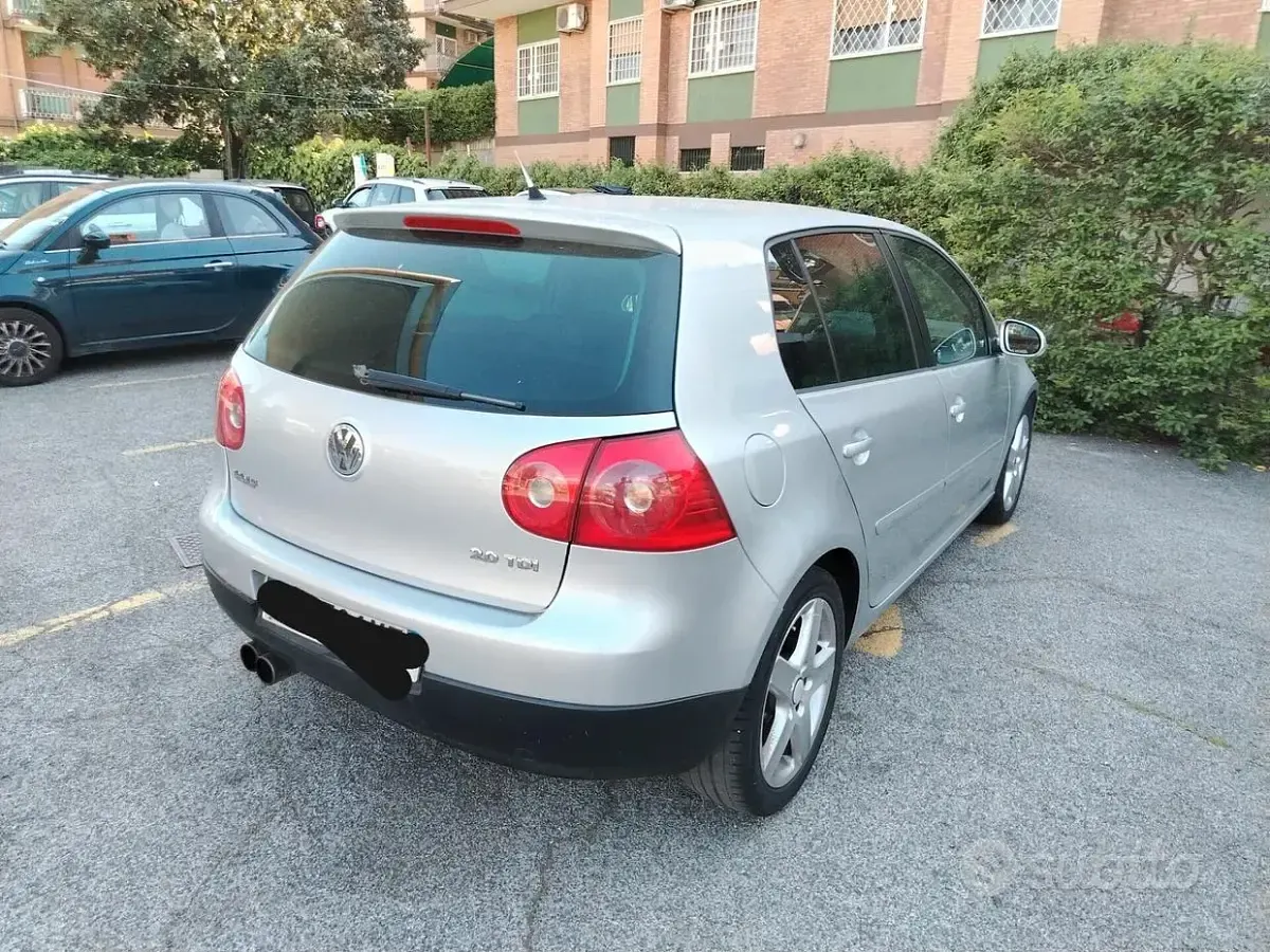 Usata VW Golf VI GT 140 CV (102 kW) 2008 Grigio Utilitaria