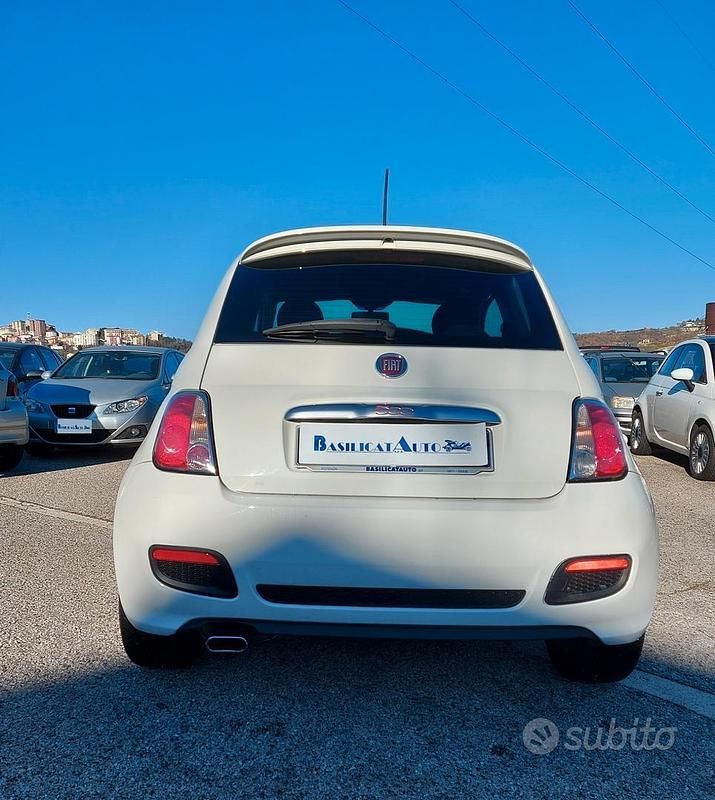 Usata Fiat 500 Sport 95 CV (69 kW) 2014 Bianco Berlina