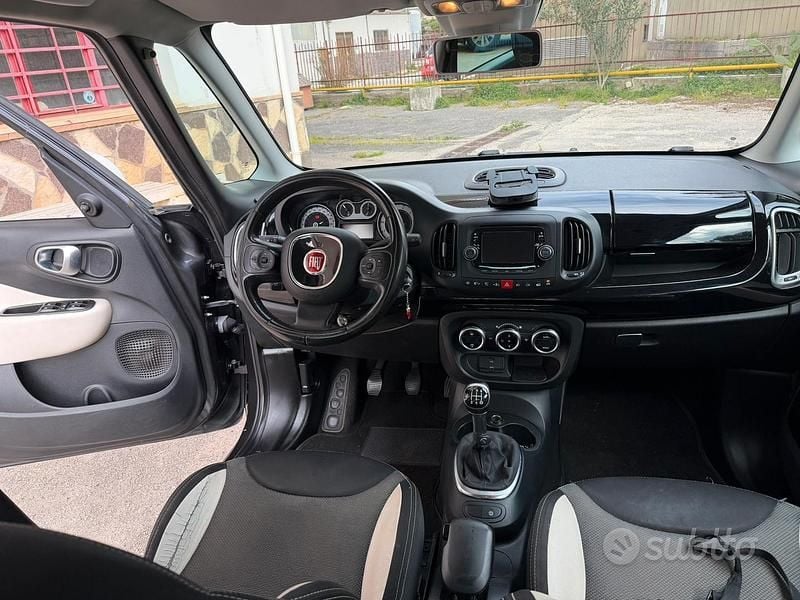 Usata Fiat 500L Trekking 85 CV (62 kW) 2014 Nero Monovolume