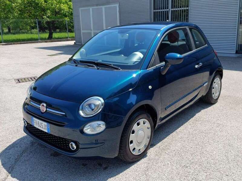 Usata Fiat 500 Pop 69 CV (50 kW) 2017 Blu/azzurro Utilitaria