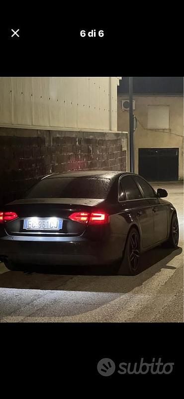 Usata Audi A4 140 CV (102 kW) 2012 Nero Berlina