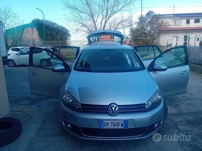 Usata VW Golf VI 140 CV (102 kW) 2009 Grigio Utilitaria