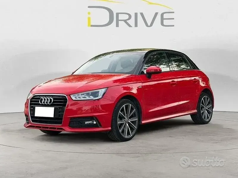 Usata Audi A1 Sportback Admired 90 CV (66 kW) 2018 Rosso Utilitaria