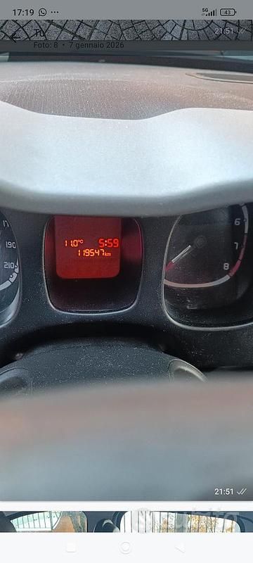 Usata Fiat Panda 2013 Bianco Utilitaria