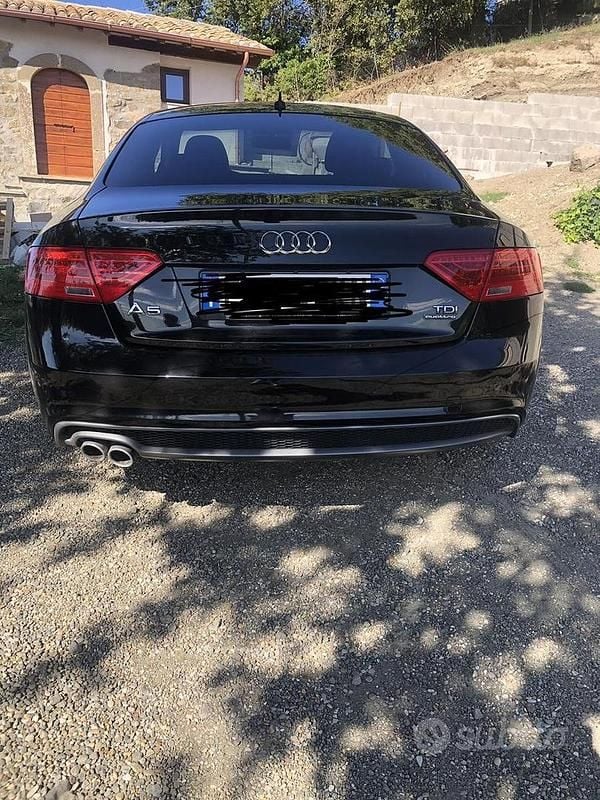 Usata Audi A5 S-Line 190 CV (139 kW) 2016 Nero Coupé