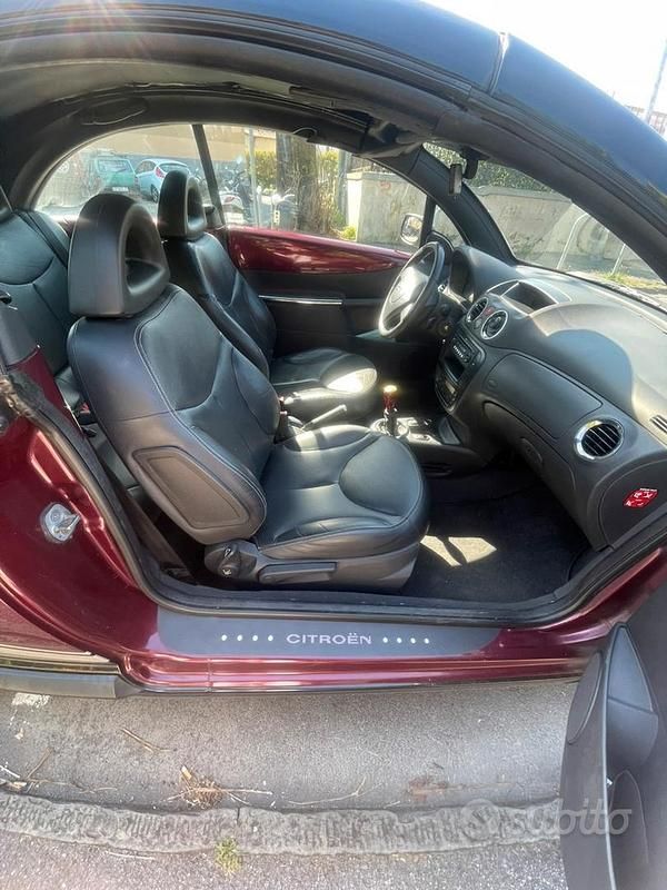 Usata Citroën C3 Pluriel 73 CV (53 kW) 2009 Rosso Cabrio